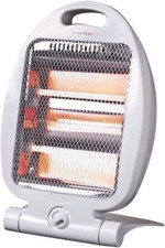 HALOGEN ELECTRIC HEATER 800W PORTABLE INSTANT HEAT FREE STANDING QUARTZ new