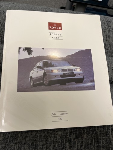 Rover range market - uk, brochure