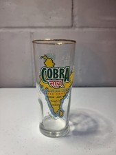 Cobra beer glasses Indian Beer