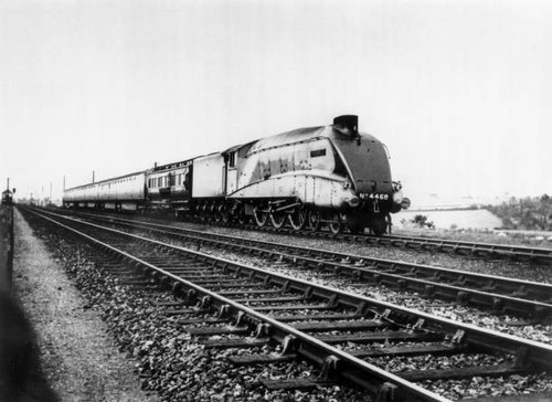 Old train photo - mallard, 462