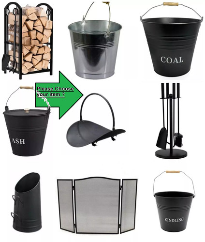 Vintage coal bucket black - bucket,