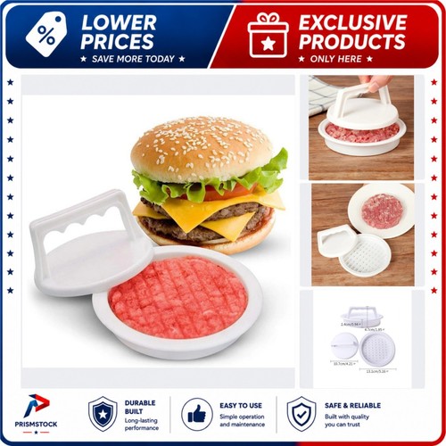 Hamburger press plastic - in,