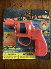 Cap shooter uses 8 shot ring caps INCLUDED