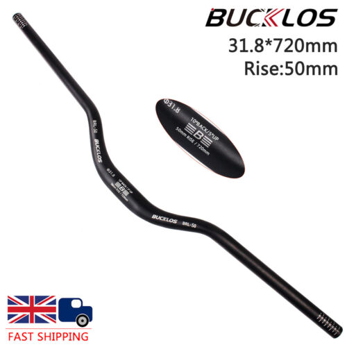 Bucklos 50mm rise handlebar - bucklos,