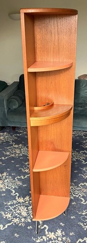 Plan teak corner shelf unit - teak,