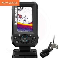 Lowrance Eagle 4x Sonar Fishfinder with Bullet Skimmer Transducer│000-16110-001