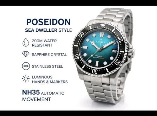Poseidon nh35 automatic - poseidon,