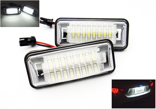 Led licence number plate - 2x,