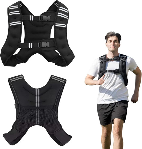 Adjustable 5kg weighted vest - 5kg,
