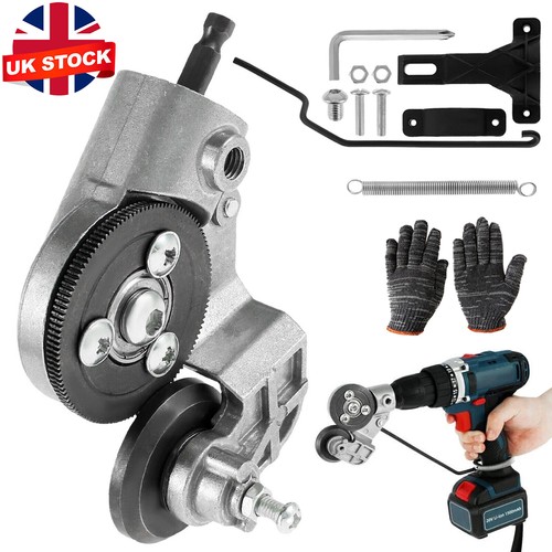 Electric drill shears plate - drill,