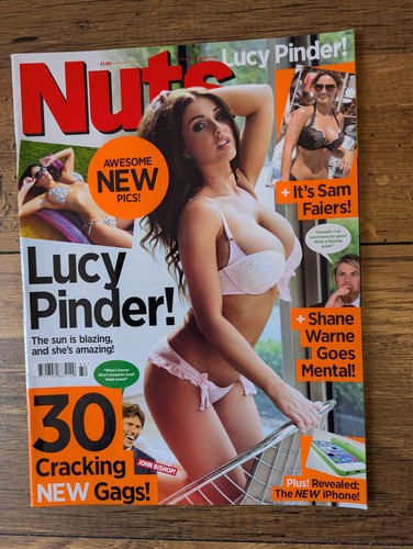 Nuts magazine lucy - magazine, pinder,
