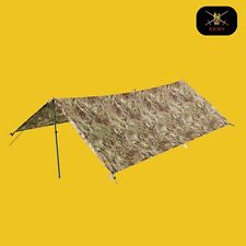 British Army Basha Ground Sheet Tarp MTP Waterproof Shelter GS Cover - Genuine