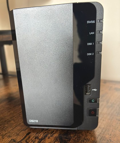 Synology ds218 bay nas - 2-bay, with