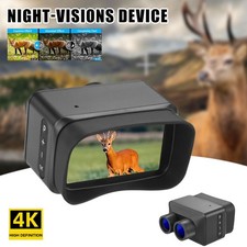 4K 5X Zoom Night Vision Device Mini Hunting Binoculars  Rechargeable Monoculars