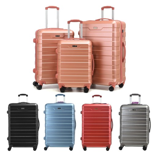 Hard shell cabin suitcase set - shell,