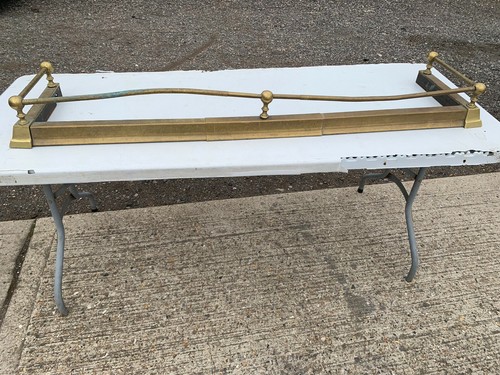 Large heavy decorative - , brass