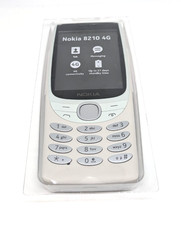Nokia 8210 4G Gray Unlocked Dual Sim 2.8" FM Torch Mobile Button Phone - Boxed