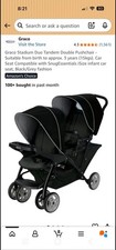 Double Pushchair Was £138 Now