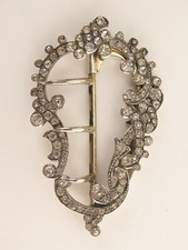 Spanish silver (hallmarked) Art-Nouveau belt buckle. Wedding film prop