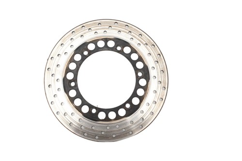 Brake disc drilled rear round