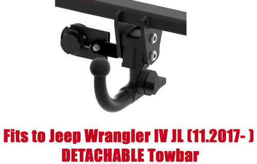 Detachable tow bar for jeep - tow,