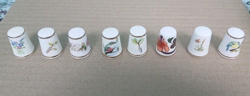Royal worcester thimbles - worcester,