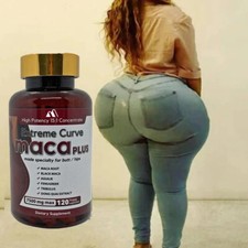 1 Bottle Maca Buttock Pills ，shape Curves 120pcs