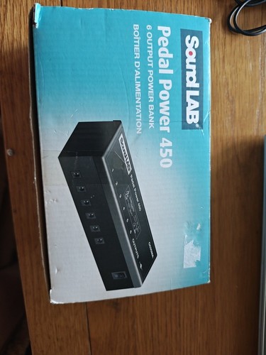 Soundlab pedal power 450 6 - soundlab,