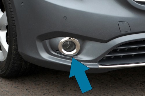 Chrome fog light lamp - fog,