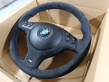 BMW E46 M3 Steering Wheel refinished Suede  Alcantara OEM E39 330i 328i 320i