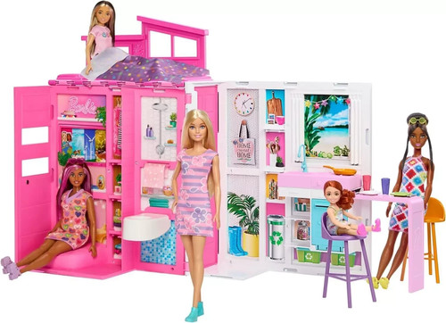 Barbie getaway doll house - getaway,