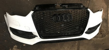 GENUINE 13-16 AUDI S3 8V SALOON FRONT BUMPER COMPLETE PARKING SENSORS GRILLS