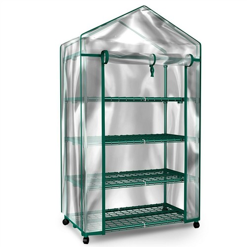 Green house locking wheels - green, 4