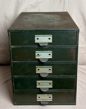 Vintage Industrial Green Metal