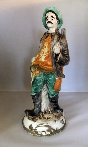 Large capodimonte pottery - capodimonte,