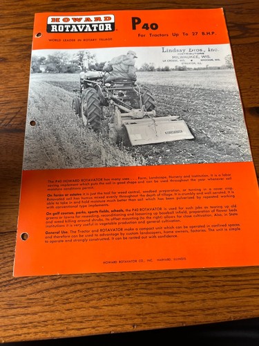 Howard rotavator p40 - howard,