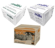 240x Semi Skimmed Whole Milk