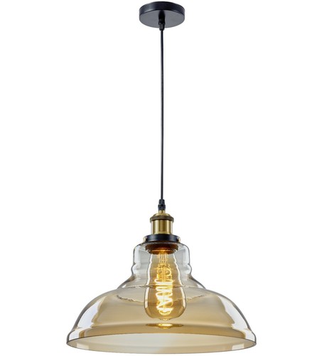 Vintage glass ceiling - glass, pendant