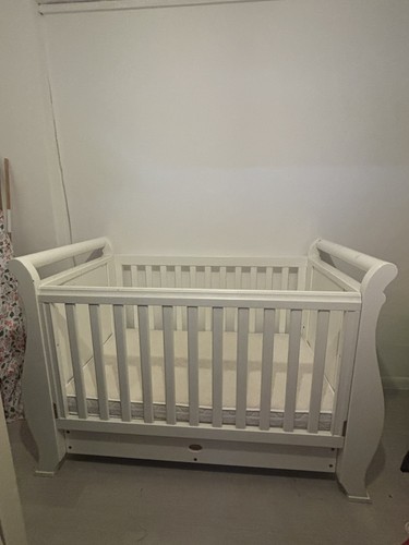 Boori sleigh cot - boori, bed