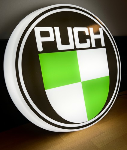 Puch motorcycle bike logo led - bike,