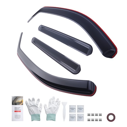 4pcs acrylic wind deflectors - 4pcs,