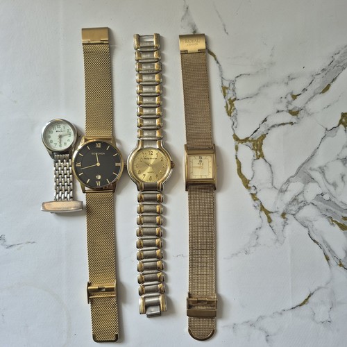 Vintage quartz watch job lot - watch,