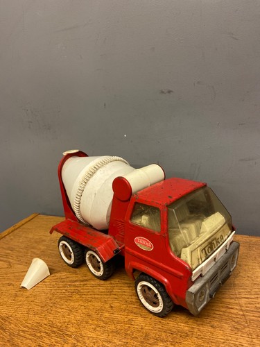 1960s tonka cement mixer - cement,