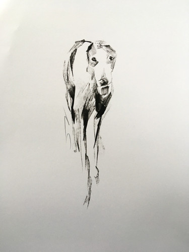 Original signed ink drawing - original,