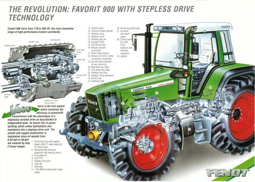 Vintage fendt 926 favorit 900 - fendt,