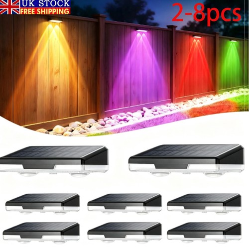 8pcs led solar - fence, lights