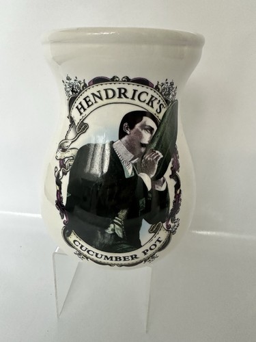 Hendricks ceramic cucumber gin - ceramic,