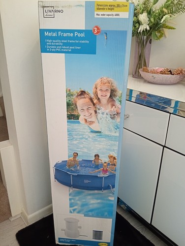 Livarno home steel frame pool - livarno,