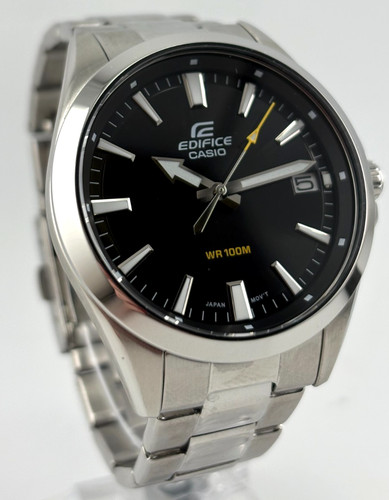 Casio edifice silver black - silver, &