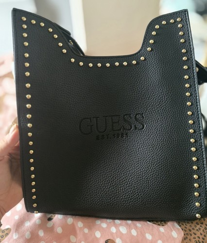 Guess black shoulder bag with - shoulder,